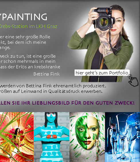 fotokunstkalender bodypainting fink kreativ graz