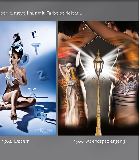 fotokunstkalender bodypainting fink kreativ graz