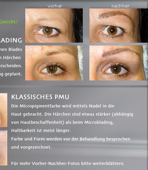 permanent make up microblading augenbrauen