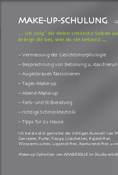makeup schminken